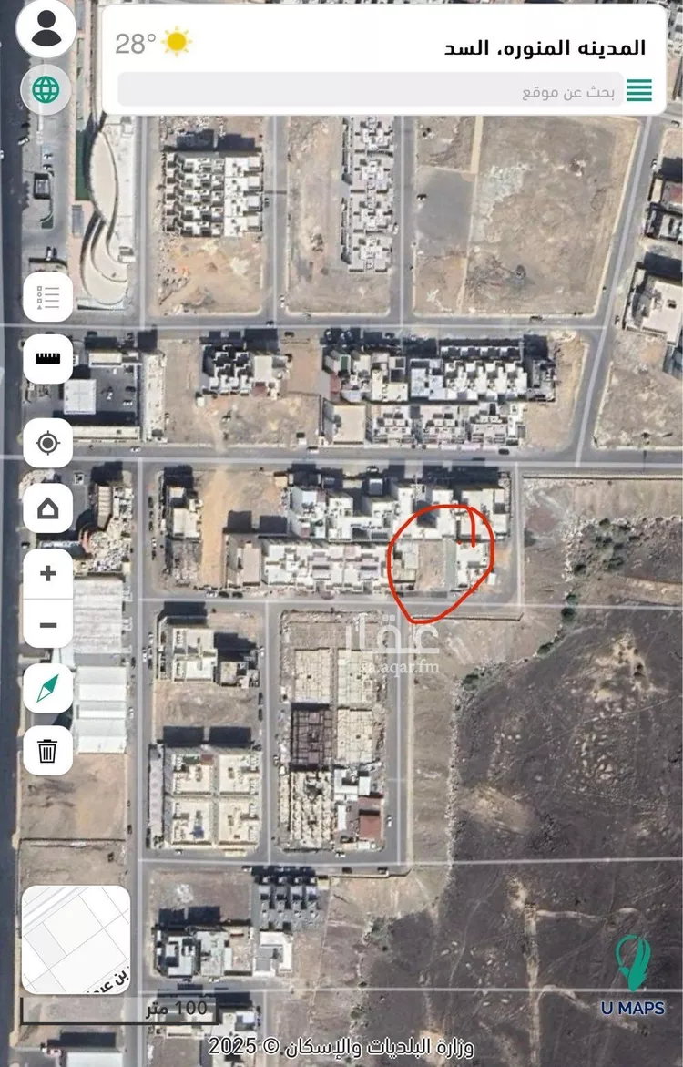 أرض للبيع في شارع محمد بن عبدالرحمن المؤذن, حي السد, مدينة المدينة المنورة, منطقة المدينة المنورة صورة 3