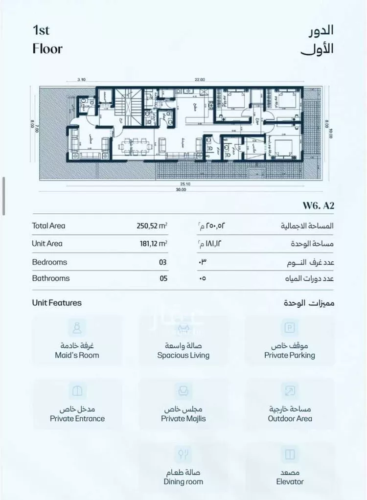 Floor for Sale in Riyadh Al Qirawan صورة 3