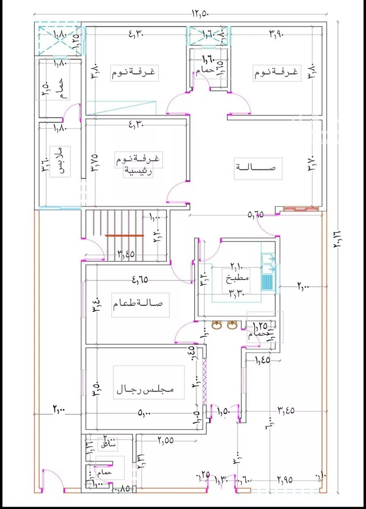 دور للإيجار في شارع عبدالمنعم الواعظ, حي الرمال, مدينة الرياض, منطقة الرياض