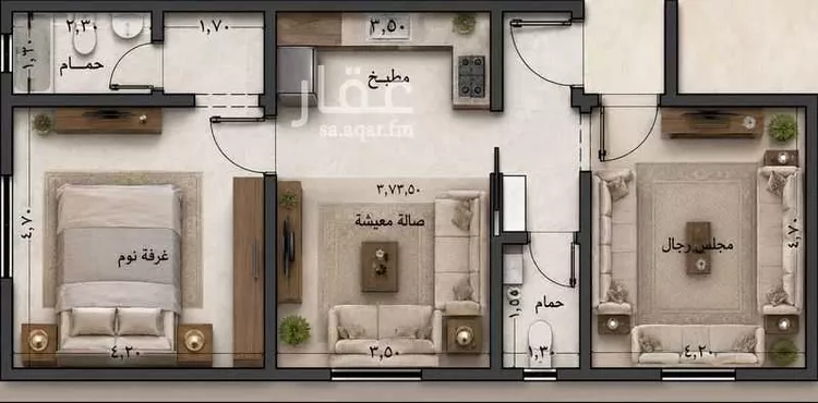 Apartment for Sale in Jeddah As Safaa