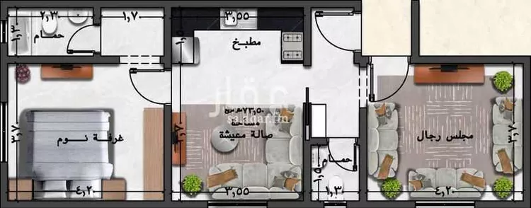 شقة للبيع في شارع أديب نظمى, حي الصفاء, مدينة جدة, منطقة مكة المكرمة صورة 2