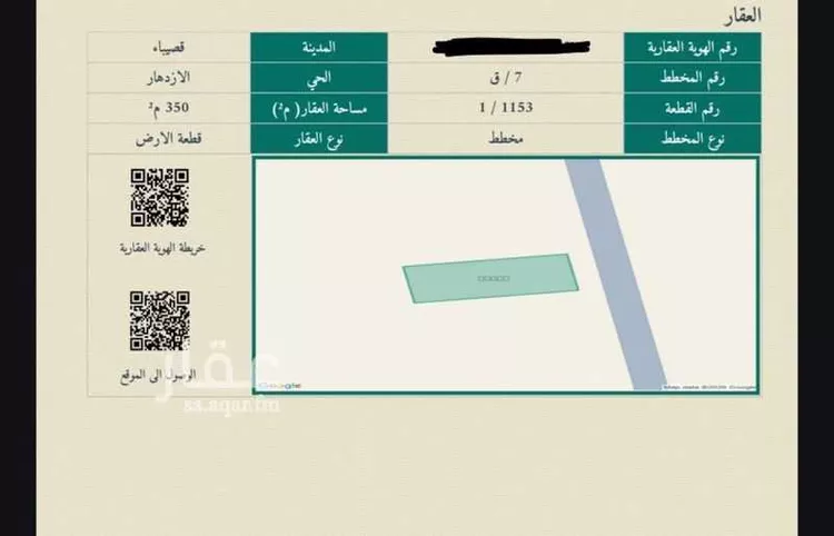 Land for Sale in Buraydah Ar Rihab