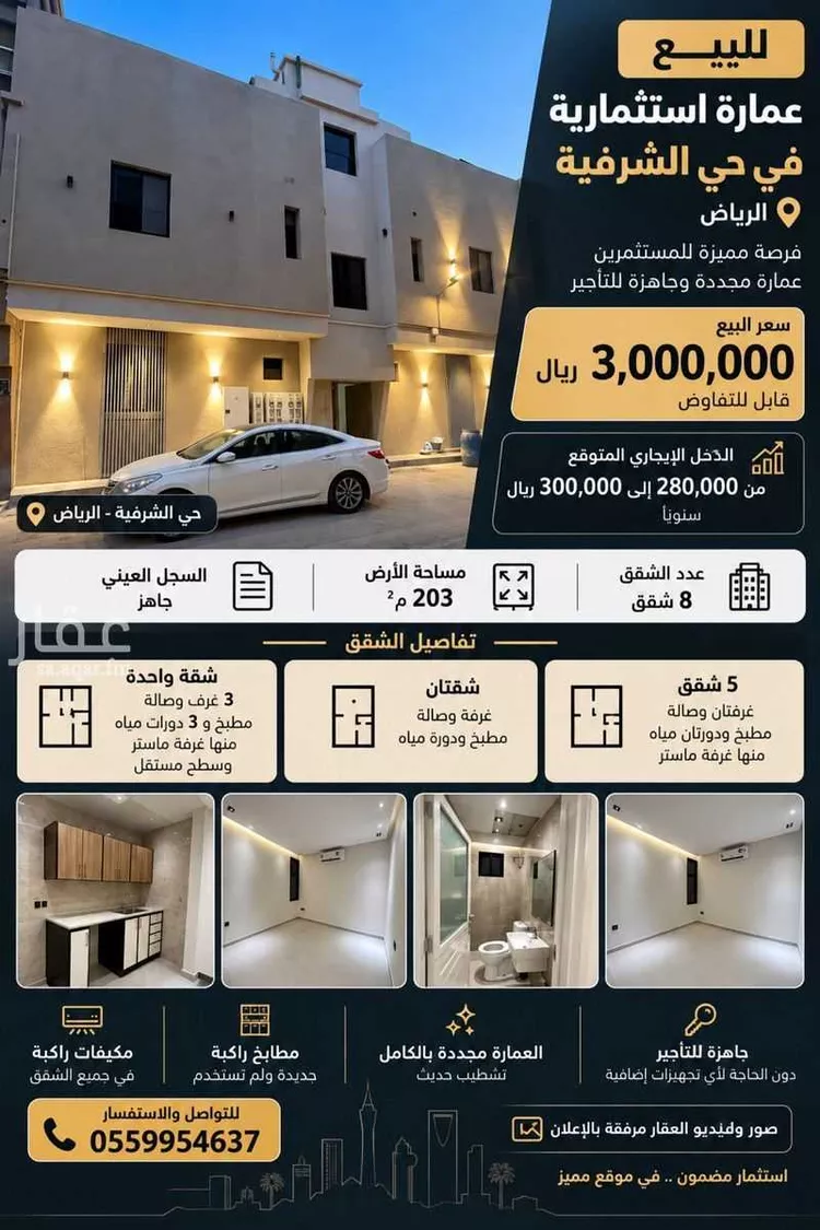 Building for Sale in Riyadh Al Sharafiyah