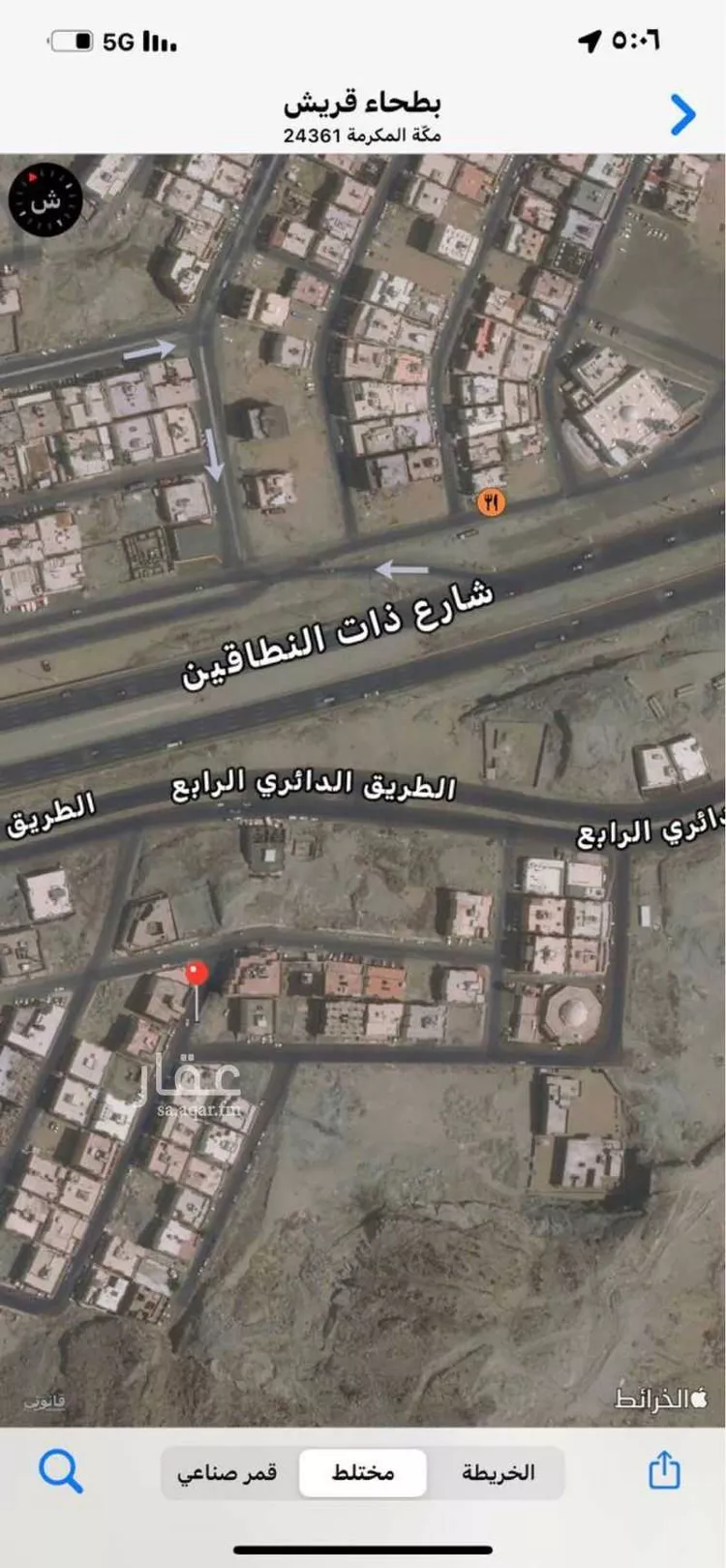أرض للبيع في شارع أبو إسحاق الفزاري ، حي بطحاء قريش ، مكة ، منطقة مكة المكرمة