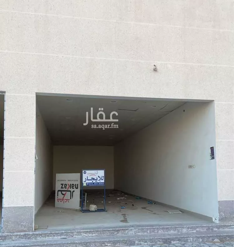 محل للإيجار في شارع علي بن عبدالله الجفالي, حي المروج, مدينة عنيزة, منطقة القصيم