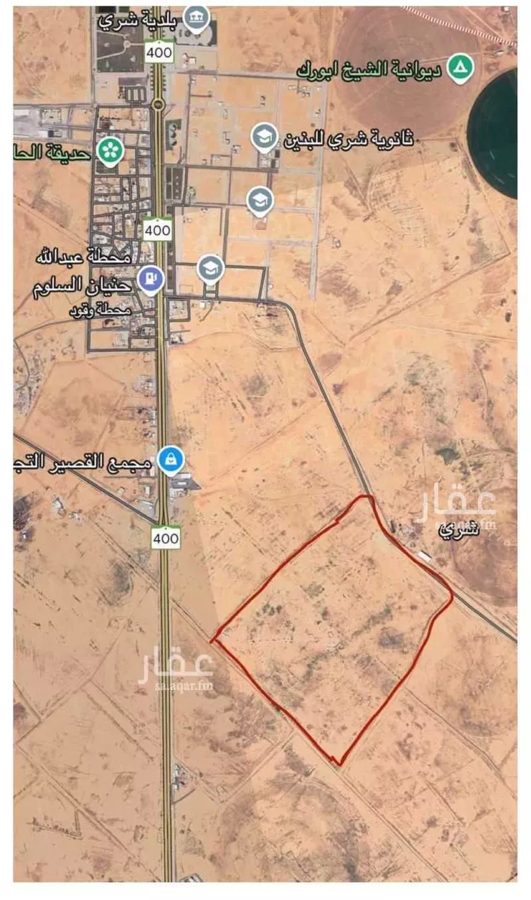 أرض للبيع في شارع حائل القصيم, حي شرى, مدينة شرى, منطقة القصيم