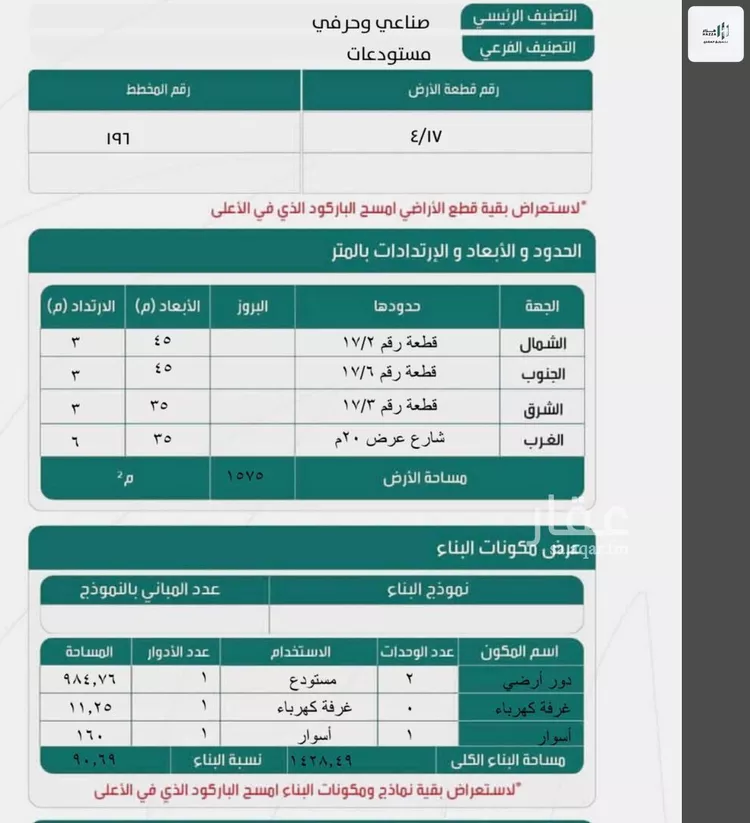 Warehouse for Rent in Riyadh Al Manakh صورة 4