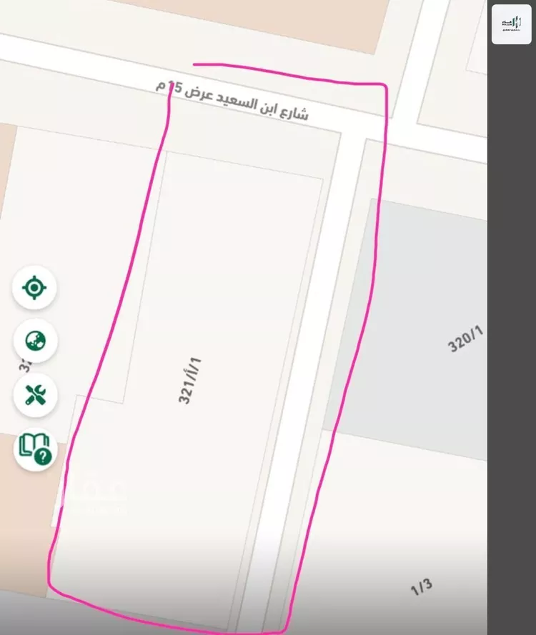 أرض للبيع في شارع الحوري, حي الملز, مدينة الرياض, منطقة الرياض صورة 4