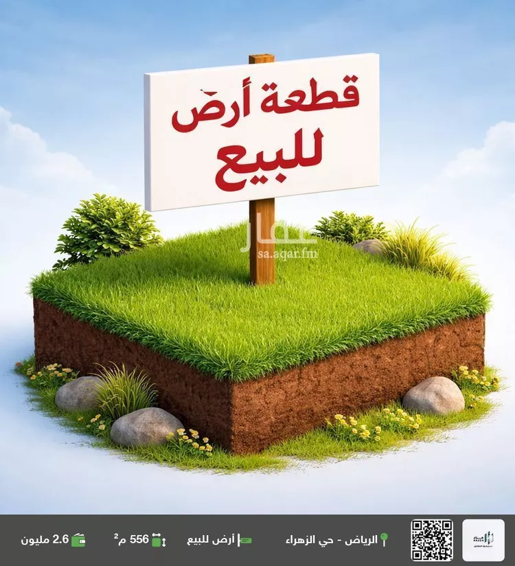 أرض للبيع في شارع أبي الربيع السعدي, حي الزهراء, مدينة الرياض, منطقة الرياض