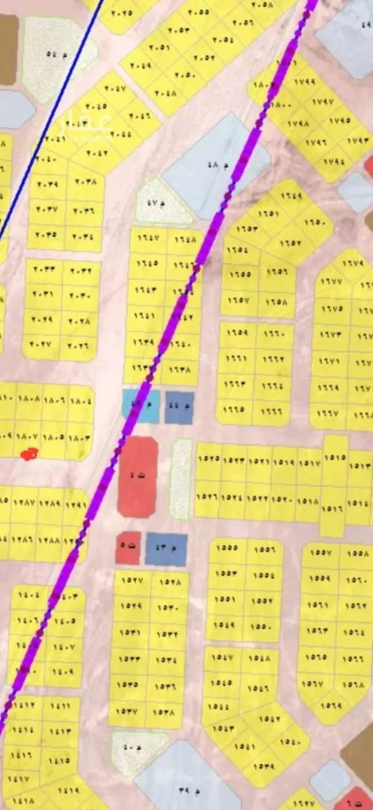 أرض للبيع في تبوك ، منطقة تبوك صورة 3