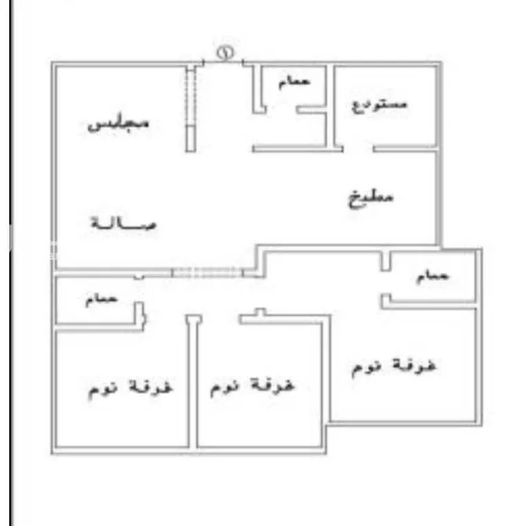 شقة للإيجار في شارع عبدالله الأسلمي, حي القيروان, مدينة الرياض, منطقة الرياض صورة 2