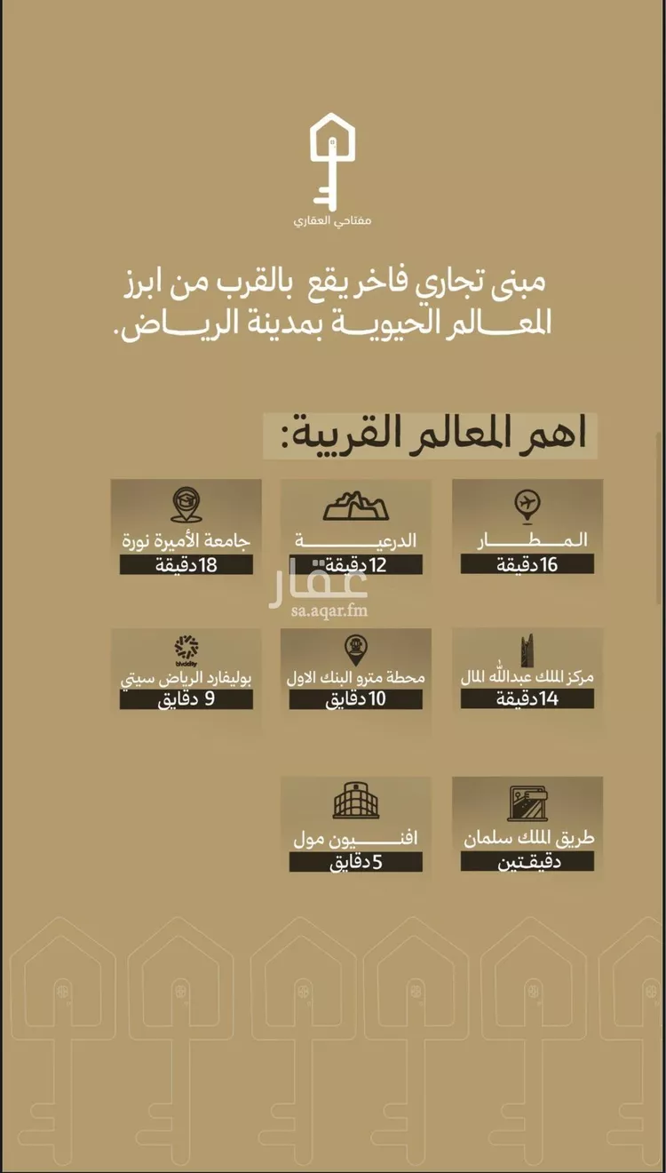 عمارة للإيجار في شارع طريق الامير محمد بن سعد بن عبد العزيز, حي الملقا, مدينة الرياض, منطقة الرياض صورة 2