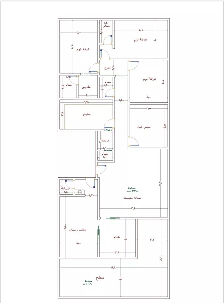 شقة للبيع في شارع الامير عبدالمجيد, حي الصواري, مدينة جدة, منطقة مكة المكرمة صورة 2