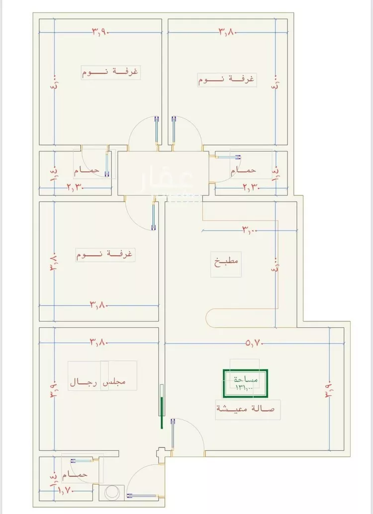 شقة للبيع في شارع الامير عبدالمجيد, حي الصواري, مدينة جدة, منطقة مكة المكرمة صورة 2