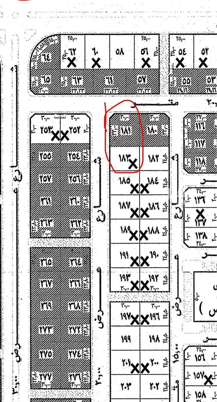 أرض للبيع في شارع القمري ، حي الورود الثالث ، الهفوف ، الاحساء