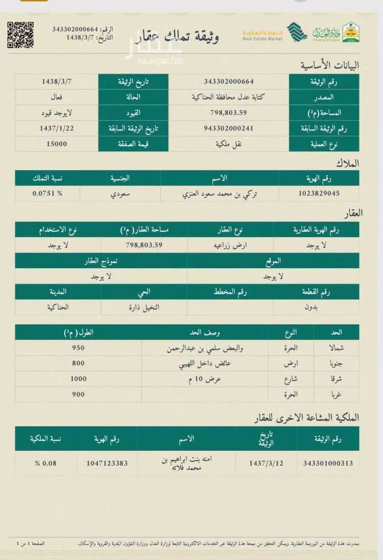 أرض للبيع في الحناكية ، الحناكية