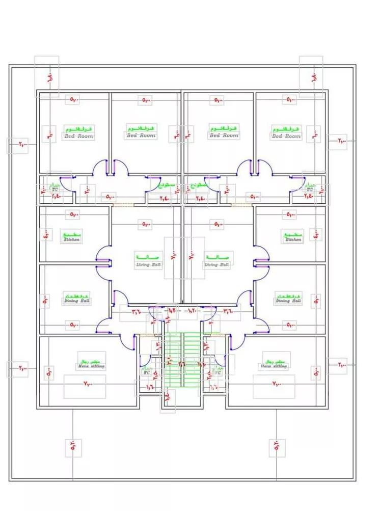 عمارة للإيجار في شارع عبدالله بن رشيدان, حي الحمراء, مدينة الرياض, منطقة الرياض