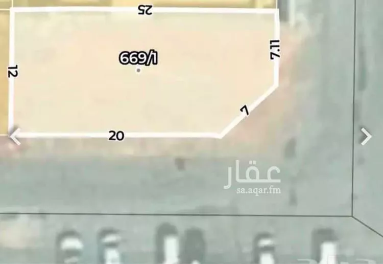 أرض للبيع في شارع عفيفة بنت أحمد, حي الرمال, مدينة الرياض, منطقة الرياض صورة 3