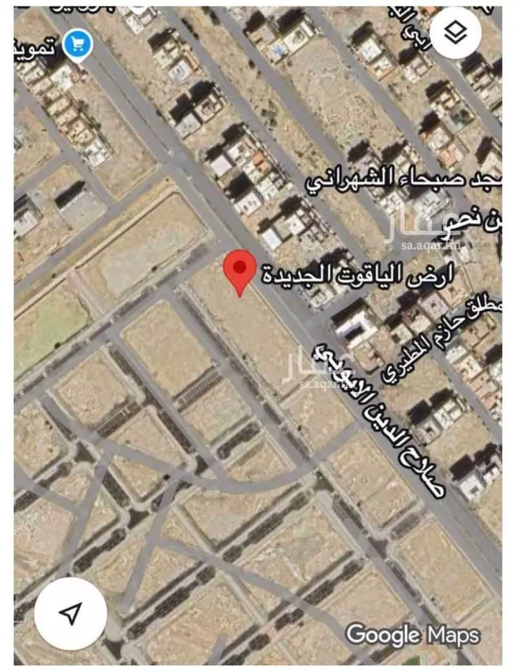 أرض للبيع في شارع صلاح الدين الايوبي, حي الياقوت, مدينة جدة, منطقة مكة المكرمة