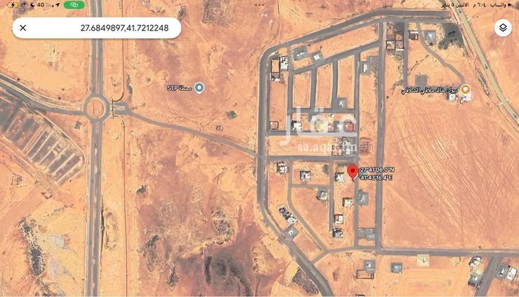 أرض للبيع في شارع أبو زهير النميري, حي قرية الجثامية, مدينة حائل, منطقة حائل