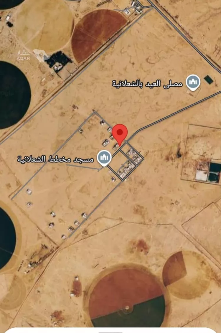 أرض للبيع في شارع أبو قيس بن المعلى	رضي الله عنه, حي الشعلانية, مدينة الشعلانيه, منطقة حائل