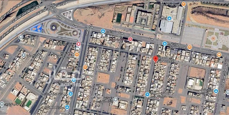 أرض للبيع في شارع زيد الخير, حي المنتزة الغربي, مدينة حائل, منطقة حائل