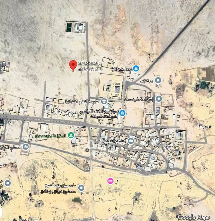 أرض للبيع في حي النحيتية, مدينة النحيتيه, منطقة حائل