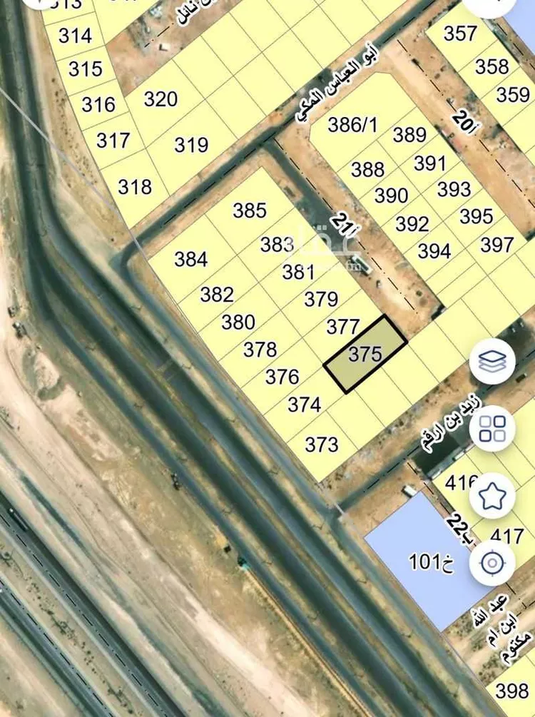 Land for Sale in Al Jubail Tebah Subdivision