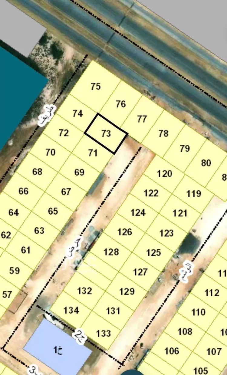 أرض للبيع في شارع العزيزية 36, حي العزيزية, مدينة الجبيل, المنطقة الشرقية