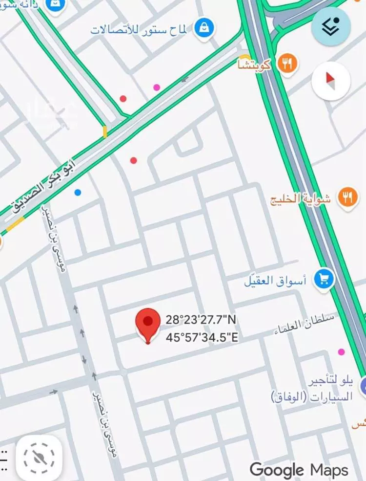 أرض للبيع في شارع الفيصلية 99, حي الفيصلية, مدينة حفر الباطن, المنطقة الشرقية صورة 2