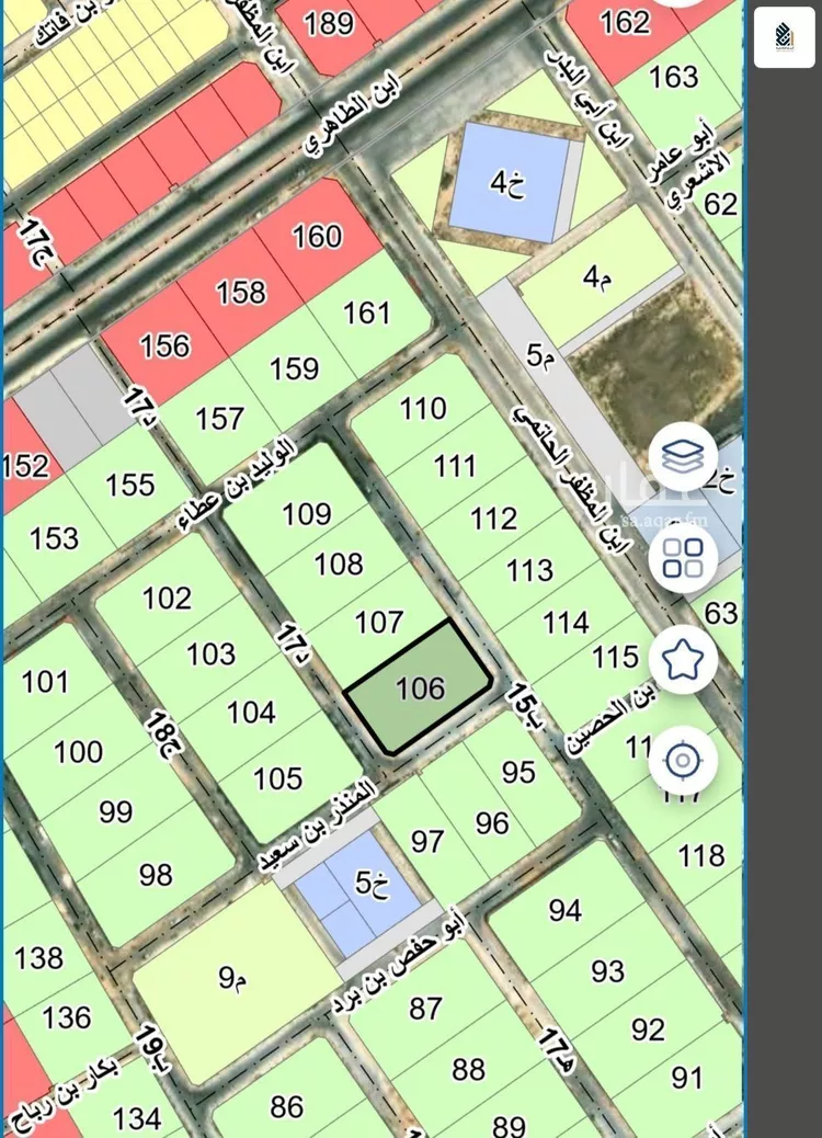 أرض للبيع في شارع 17د, حي العروبة, مدينة الدمام, المنطقة الشرقية صورة 2