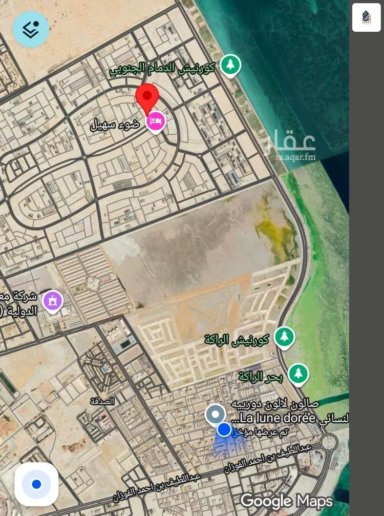 أرض للبيع في شارع 50 السيف, حي السيف, مدينة الدمام, المنطقة الشرقية صورة 2