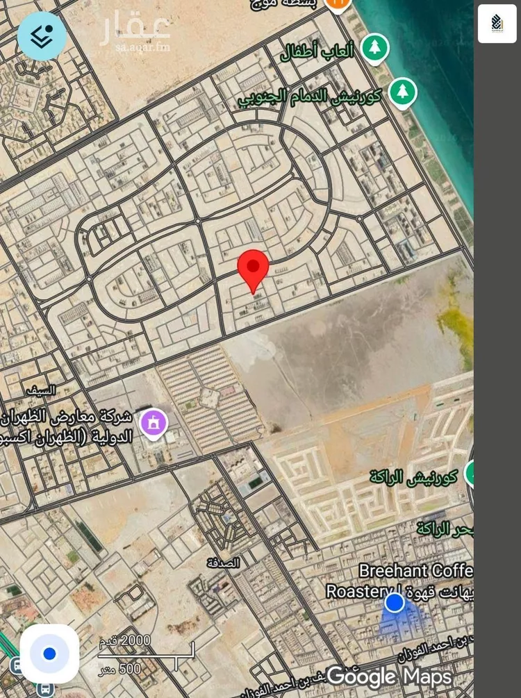 أرض للبيع في شارع 19 السيف, حي السيف, مدينة الدمام, المنطقة الشرقية