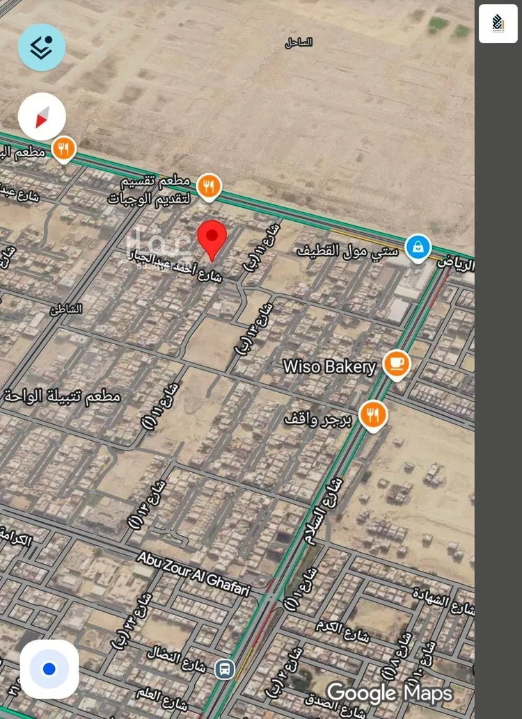 أرض للبيع في حي شاطىء القطيف , مدينة القطيف, المنطقة الشرقية صورة 2