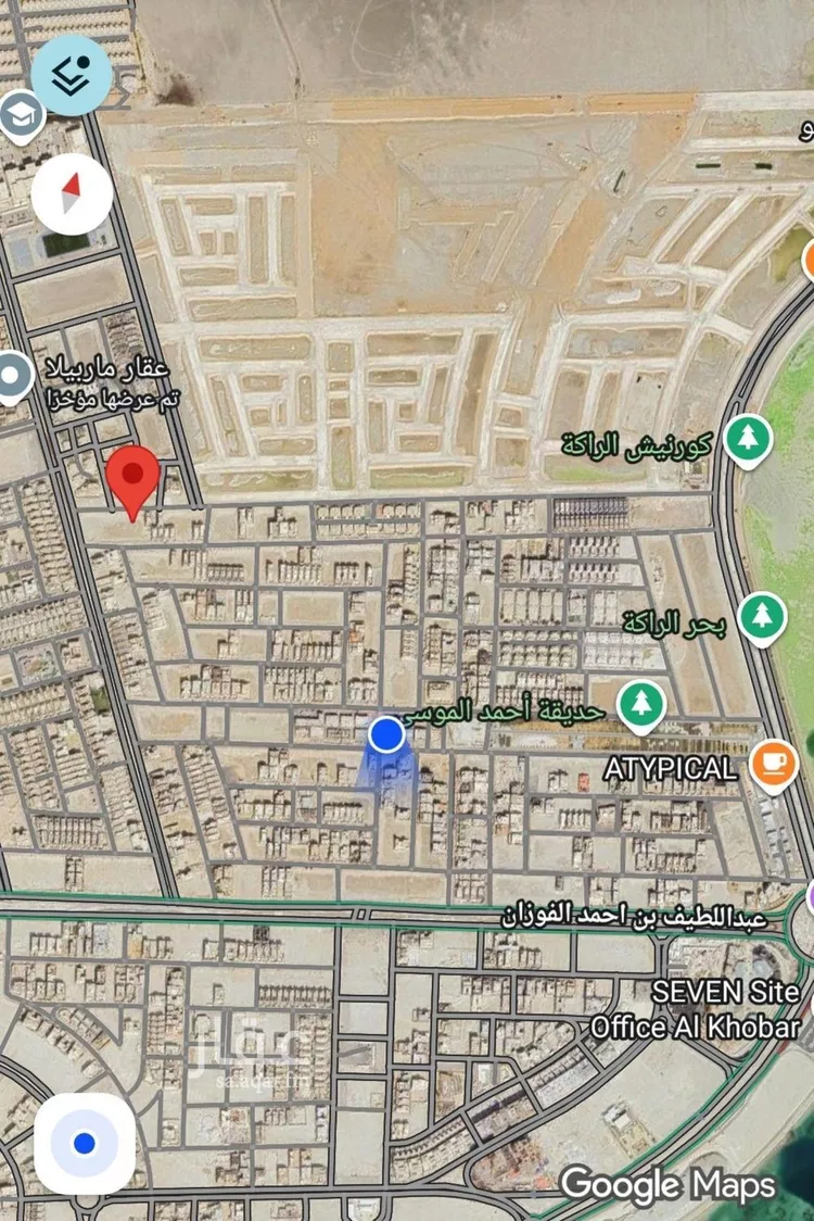 أرض للبيع في شارع صالح السوسي, حي الصدفة, مدينة الدمام, المنطقة الشرقية