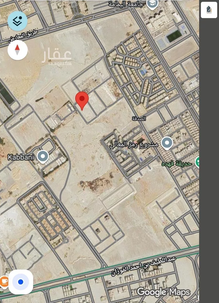 أرض للبيع في شارع أبو عبيدة بن الجراح, حي الصدفة, مدينة الدمام, المنطقة الشرقية