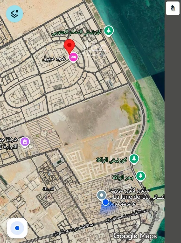 أرض للبيع في شارع 50 السيف, حي السيف, مدينة الدمام, المنطقة الشرقية صورة 3