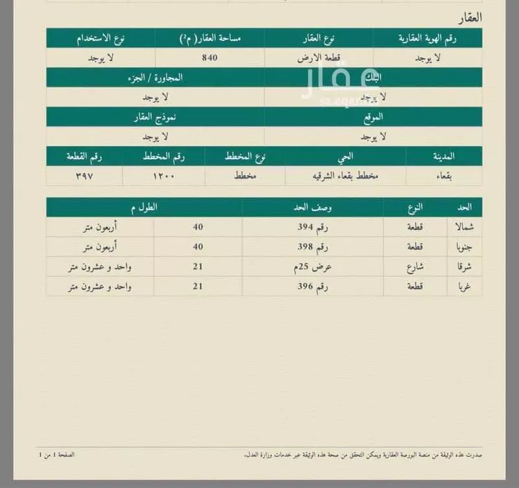 أرض للبيع في شارع عبادة بن الصامت, حي مخطط بقعاء الشرقية, مدينة بقعاء, منطقة حائل
