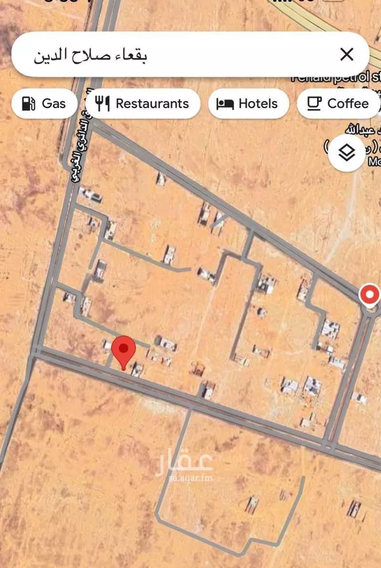 أرض للبيع في حي مخطط صلاح الدين, مدينة بقعاء, منطقة حائل صورة 2