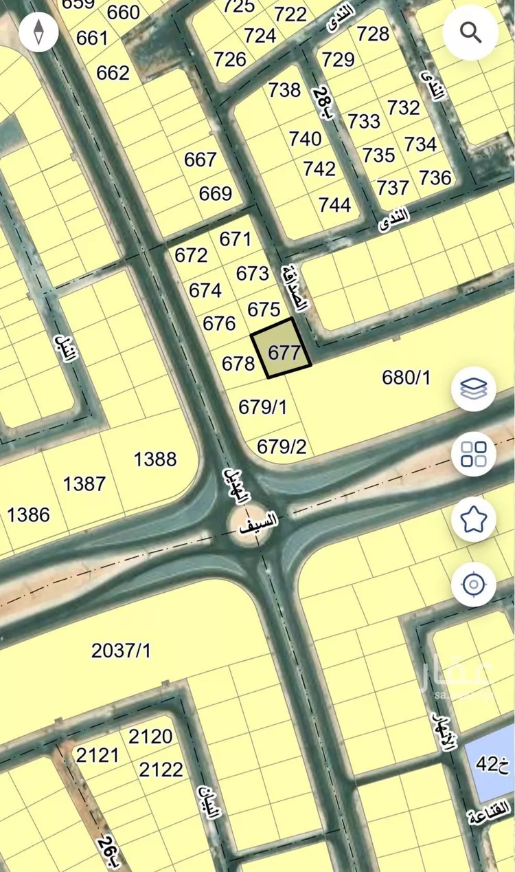 أرض للبيع في شارع 114 السيف, حي السيف, مدينة الدمام, المنطقة الشرقية