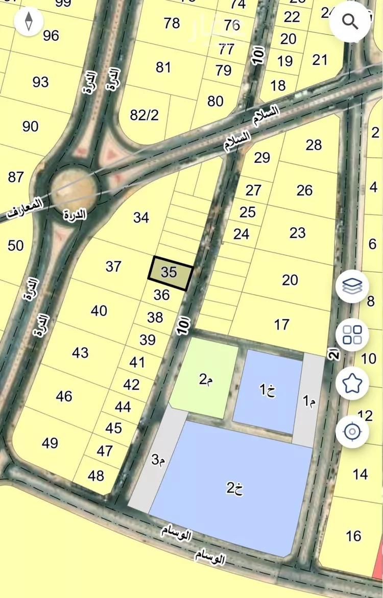 أرض للبيع في شارع 10ا, حي البحر, مدينة الخبر, المنطقة الشرقية
