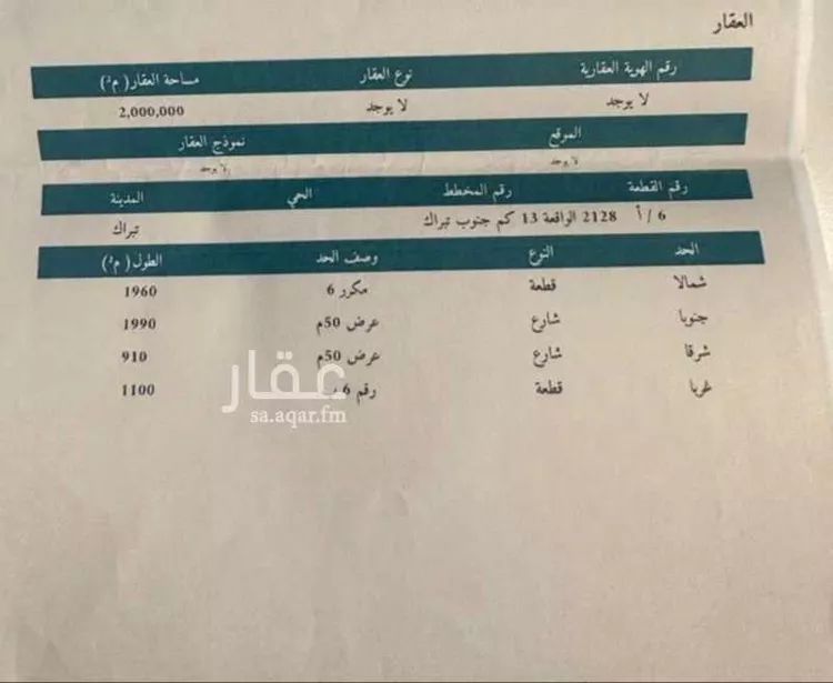 مزرعة للبيع في المملكة العربية السعودية