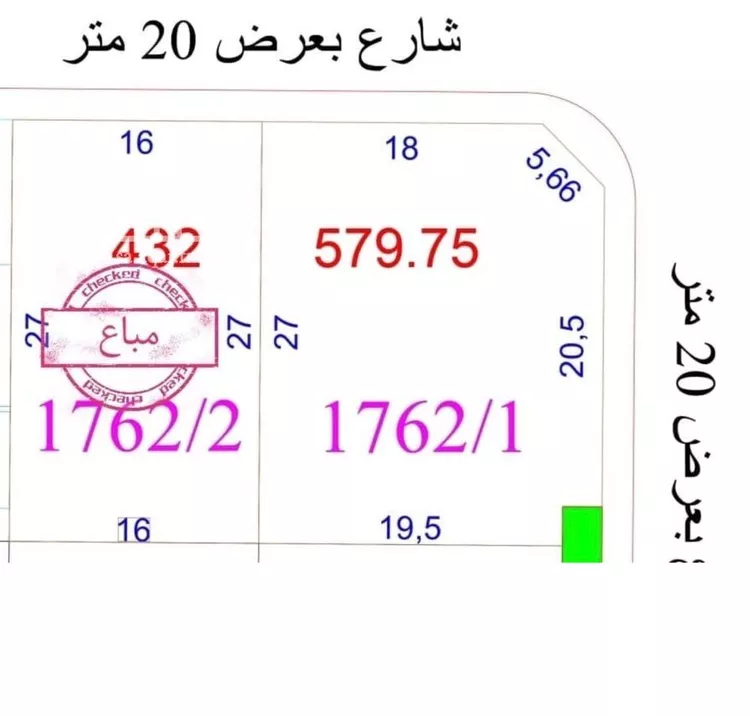 أرض للبيع في شارع الورود 165, حي الورود, مدينة الطائف, منطقة مكة المكرمة