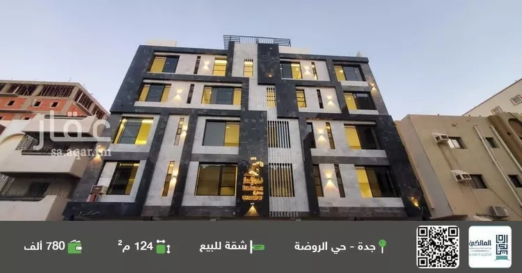 شقة للبيع في شارع احمد بن شيخان, حي الروضة, مدينة جدة, منطقة مكة المكرمة