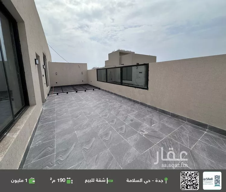 شقة للبيع في شارع منار الادب, حي السلامة, مدينة جدة, منطقة مكة المكرمة