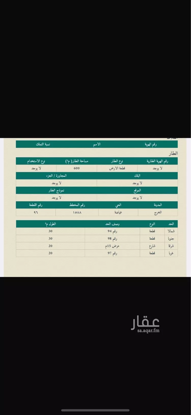 أرض للبيع في شارع رضوان, حي غياضة, مدينة الخرج, منطقة الرياض