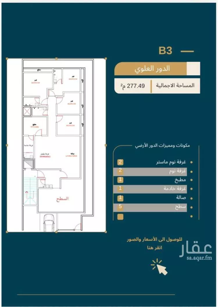 دور للبيع في شارع أبي الحجاج المقدسي, حي العارض, مدينة الرياض, منطقة الرياض 9