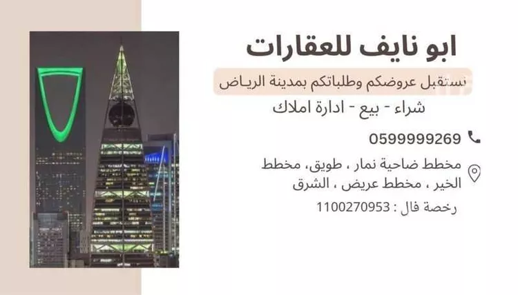 أرض للبيع في حي الخير, مدينة الرياض, منطقة الرياض صورة 2