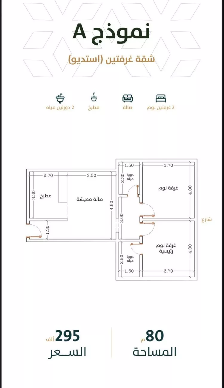 شقة للبيع في شارع الخليفة المأمون, حي الربوة, مدينة جدة, منطقة مكة المكرمة صورة 4