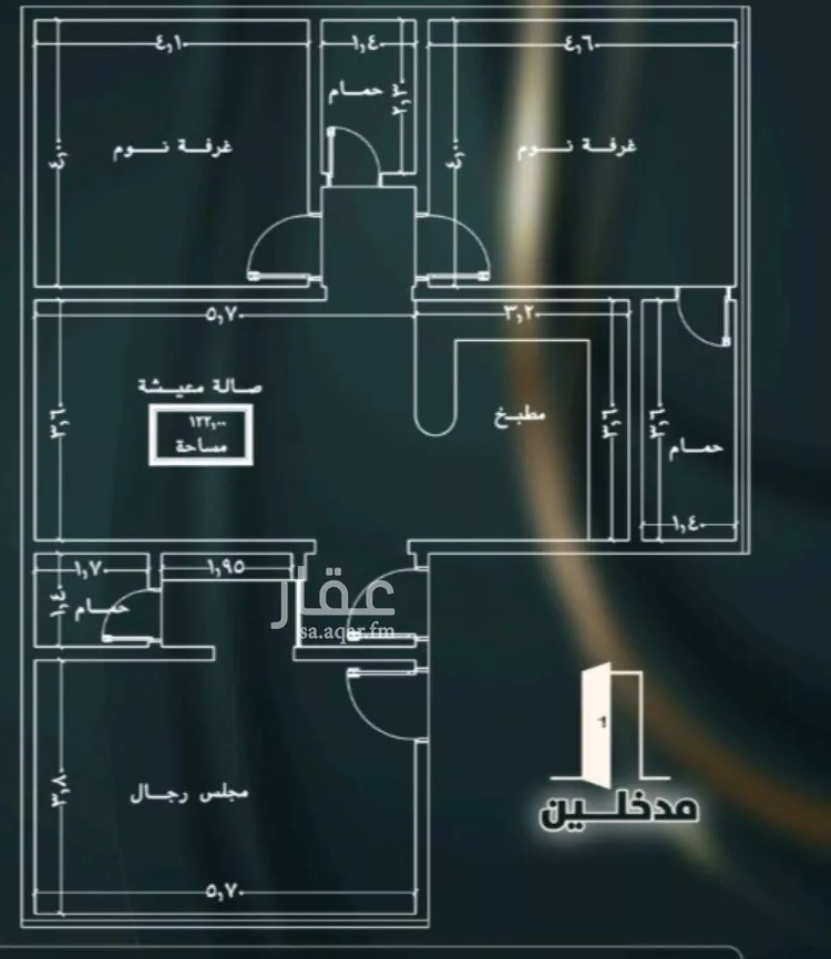 شقة للبيع في شارع إبن ثابت, حي الصفاء, مدينة جدة, منطقة مكة المكرمة صورة 2